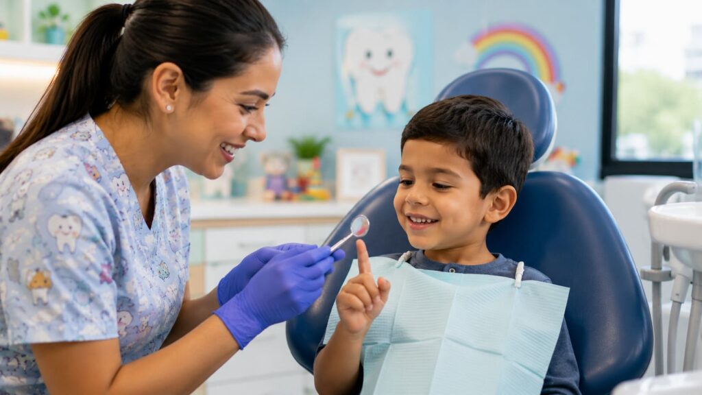 primera visita odontopediatra sin miedo